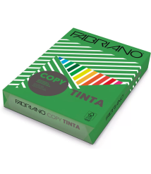 Hîrtie colorată A4 FABRIANO Tinta Verde, 80 gr/m2, 500 foi, intensiv, verde
